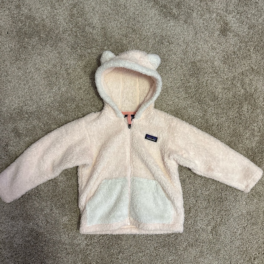 Patagonia Toddler Girl Sherpa Jacket Size 3T